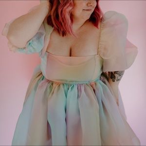 Selkie Rainbow Puff Size XL